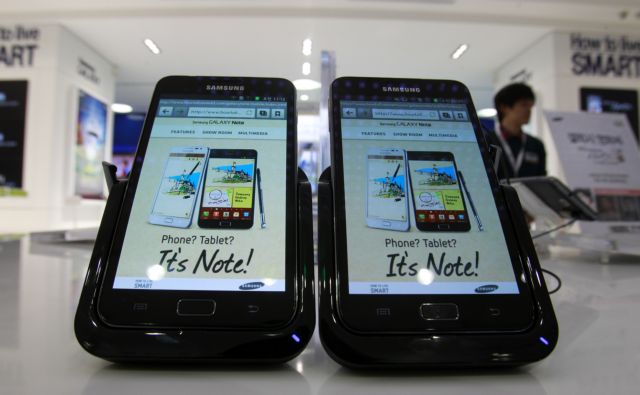 iPad 3 mini από τη μια, Samsung Galaxy Note 10,1» από την άλλη…